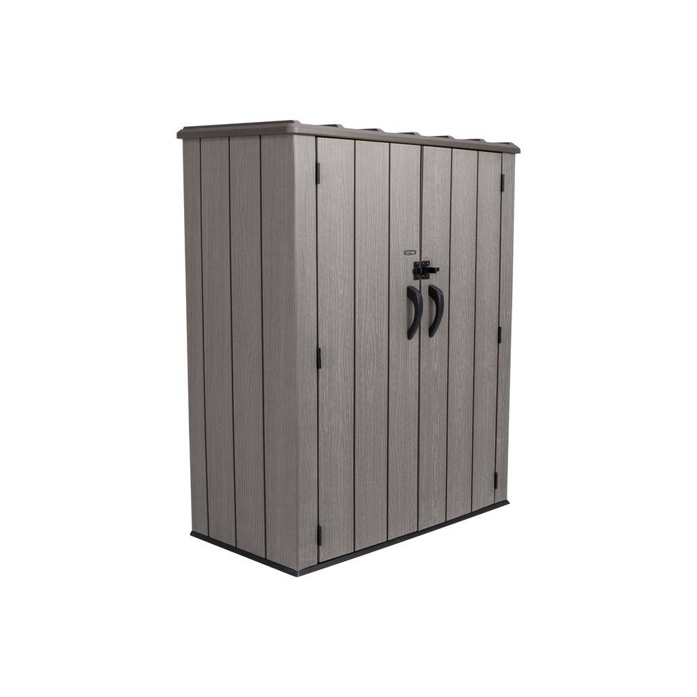 Habrita - Armoire de rangement 1,94m3 - résine imitation bois Habrita - Image 1