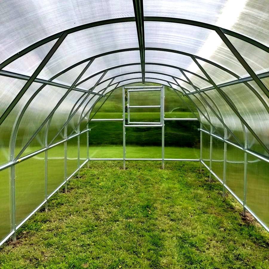 KLASIKA GREENHOUSES - Serre KLASIKA BALTIC LT 3 x 8 m (24 m²), 6 mm avec revêtement en polycarbonate - Image 7