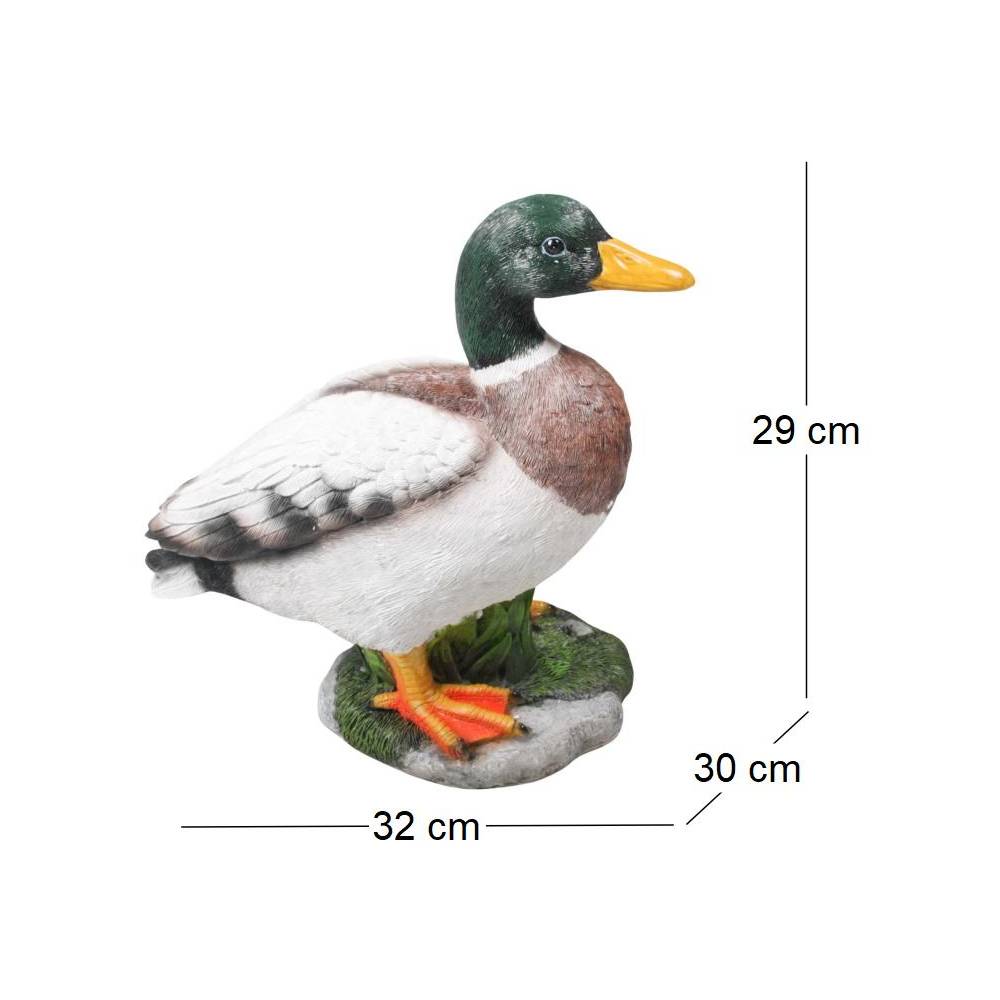 Farmwood Animals - Canard colvert en résine Debout - Image 3