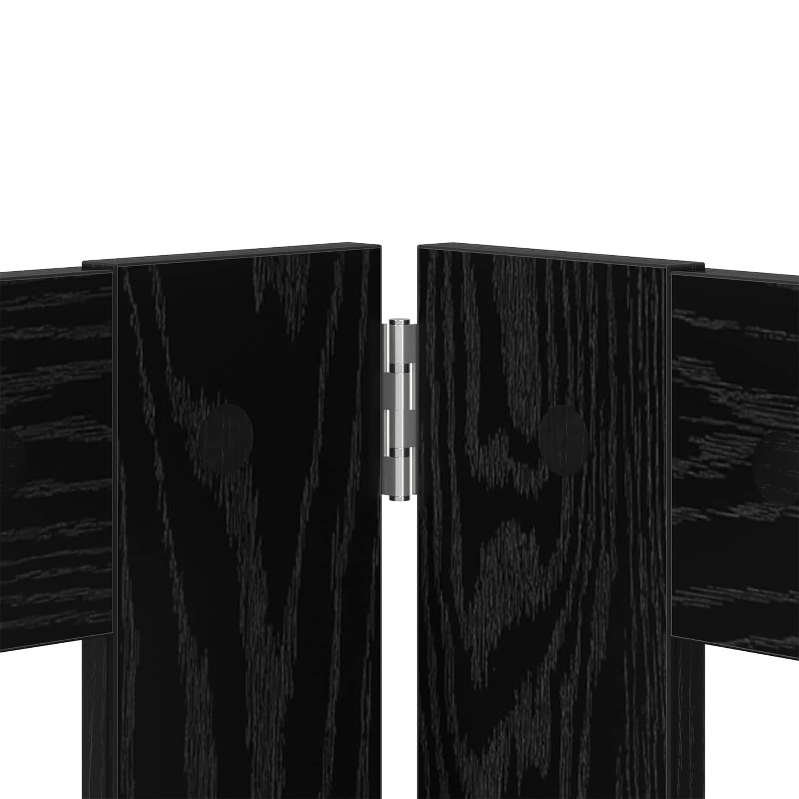 ComfortXL - Barrière et parc intérieur chien bois pliable ajustable 241 cm chêne noir - ComfortXL Outdoor Living - Image 4