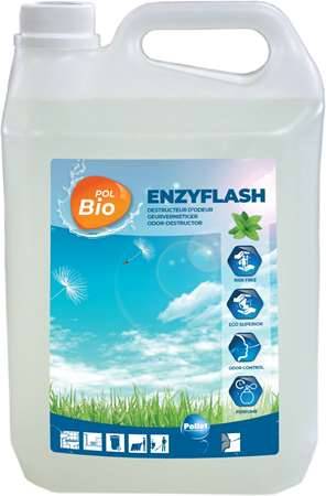 Destructeur d'odeur biotechologie - Lot de 4 Bidons de 5L - Pollet Sa