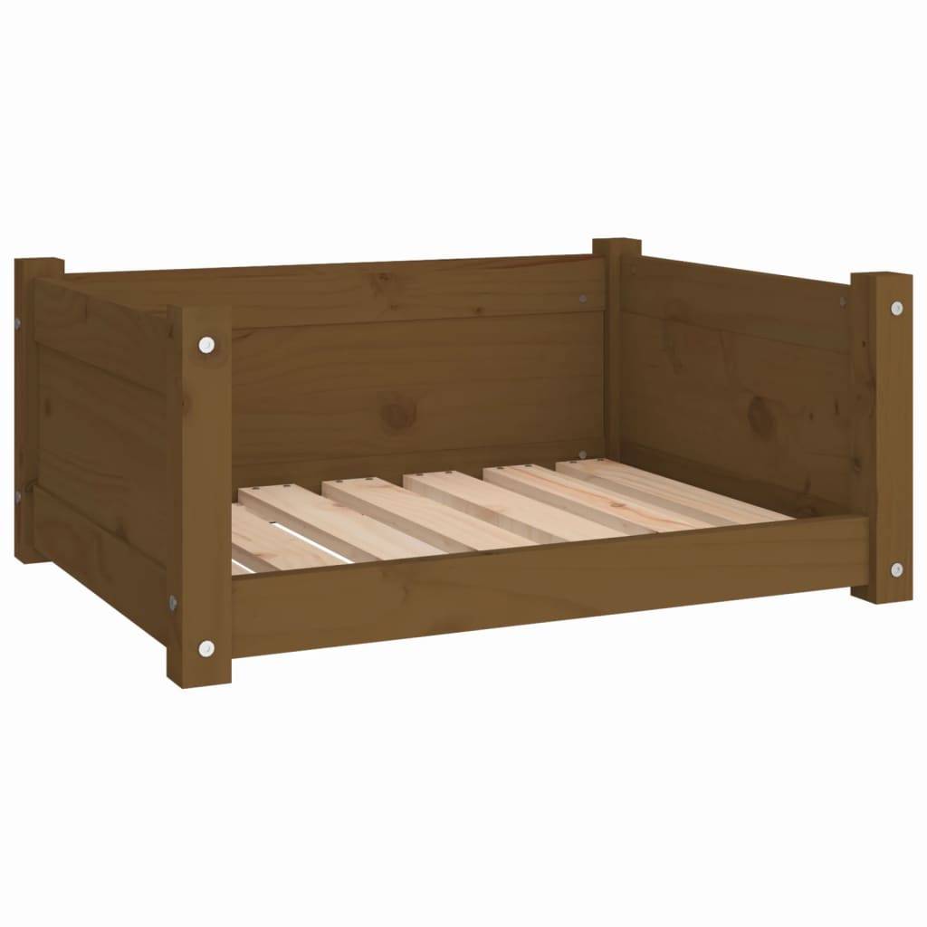 Vidaxl - Lit pour chien Marron miel 65,5x50,5x28 cm Bois de pin solide vidaXL 821450 - Image 2