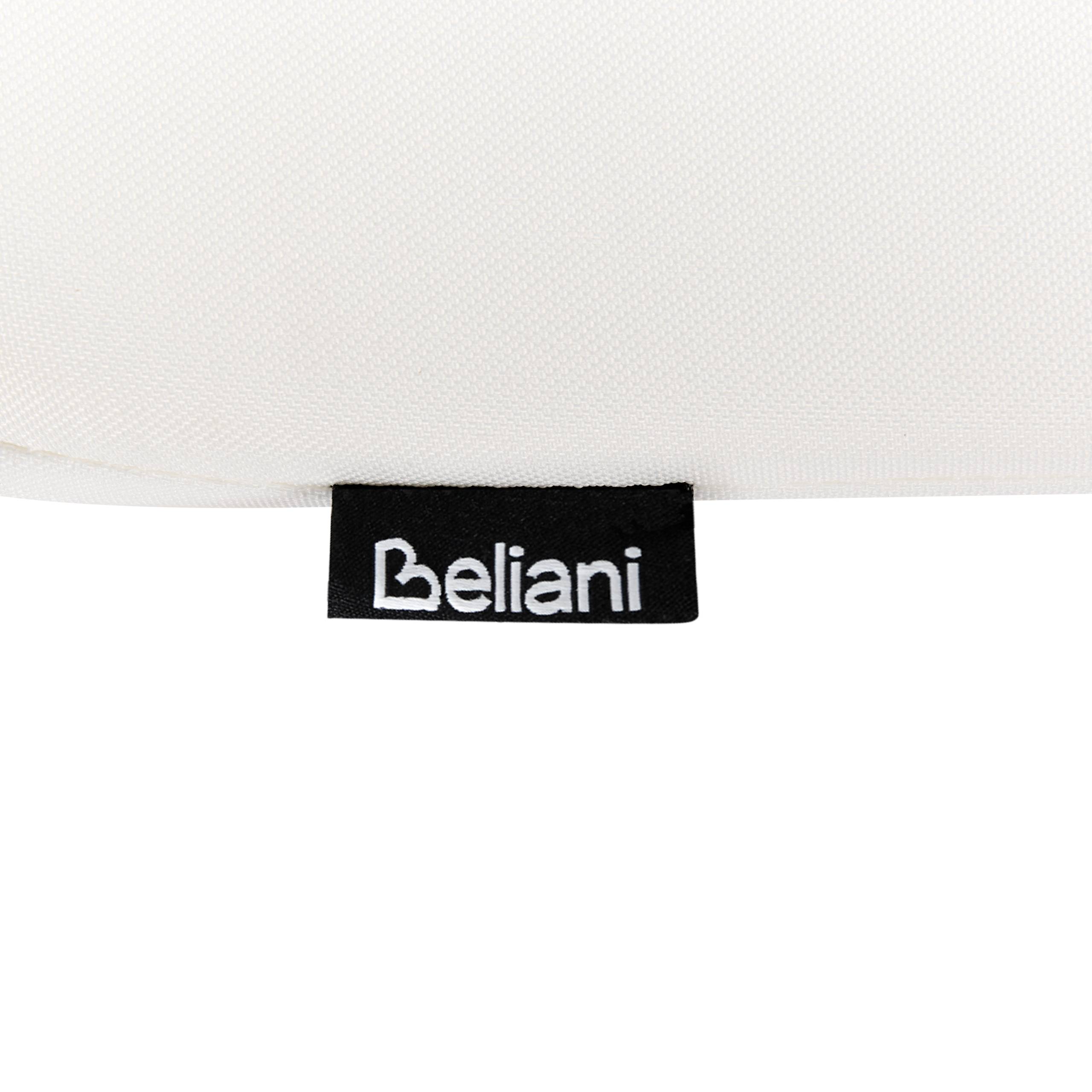 Beliani - Coussin d'assise d'extérieur Oléfine Blanc cassé TUSCANIA - 157x34x5- Beliani - Image 9