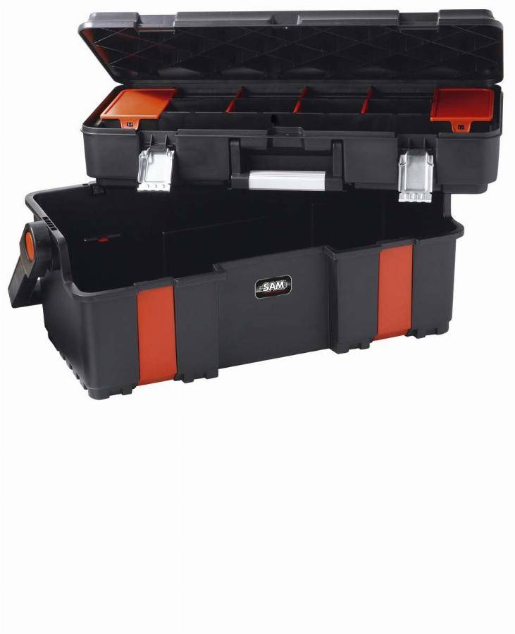 Caisse a outils en PVC avec organiseur SAM - BAOPRO2 - Image 2