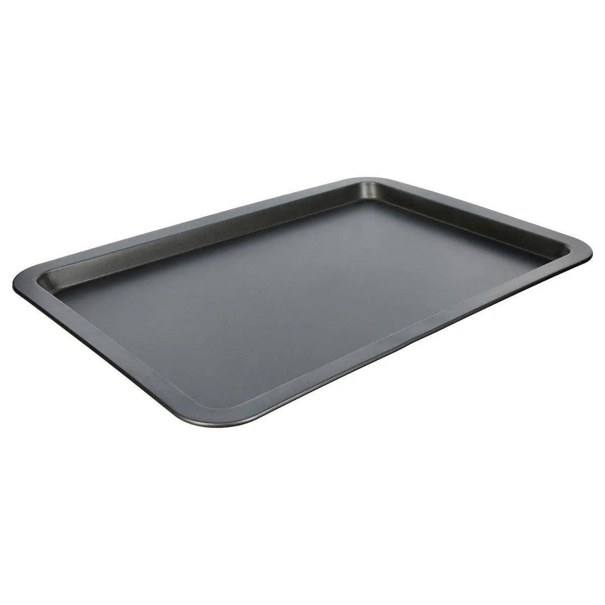 Lot de 3 Plaques de Cuisson "Steel" 48cm Gris - Image 2
