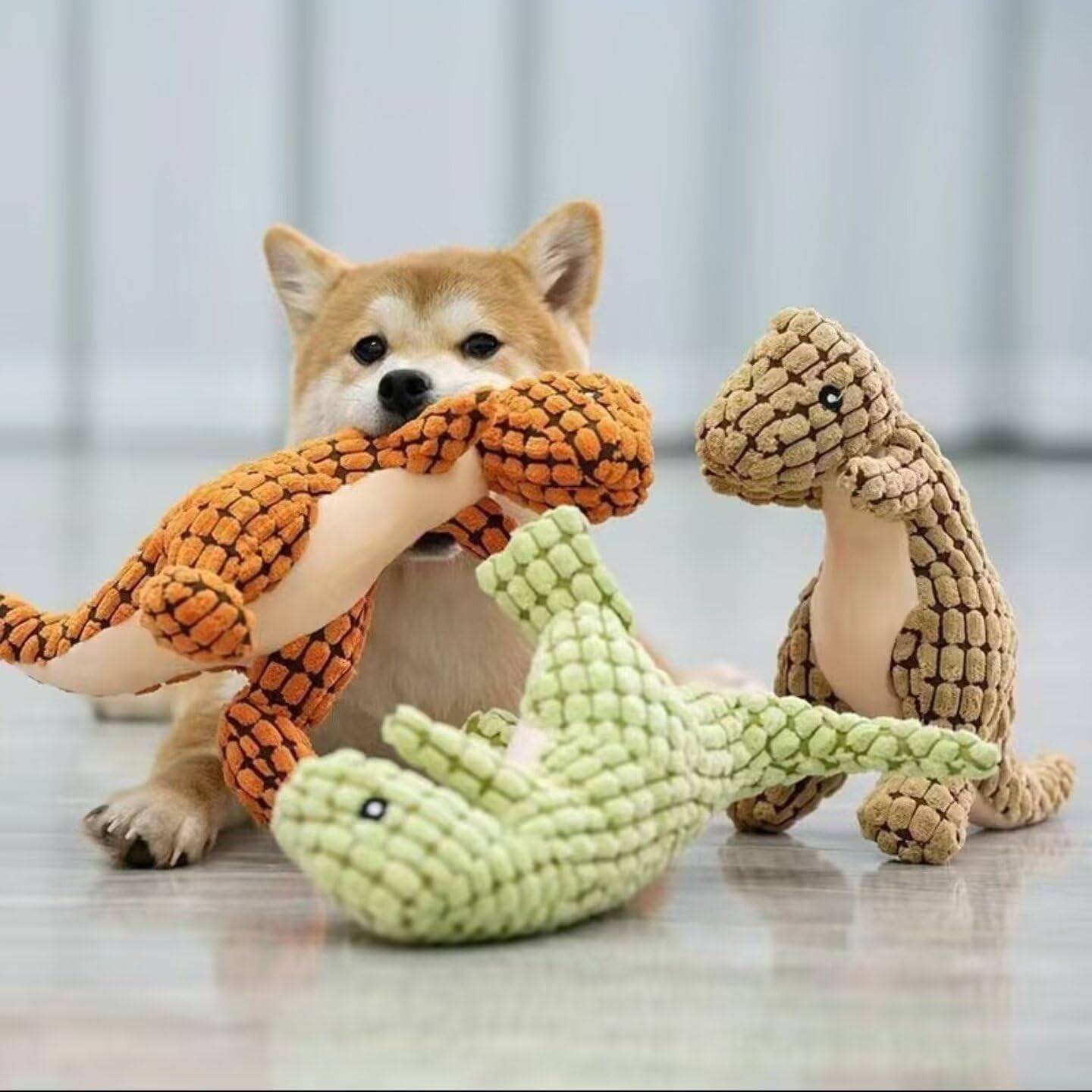 Jouet en peluche pour chien(Vert) DtopbuyAge - Image 3