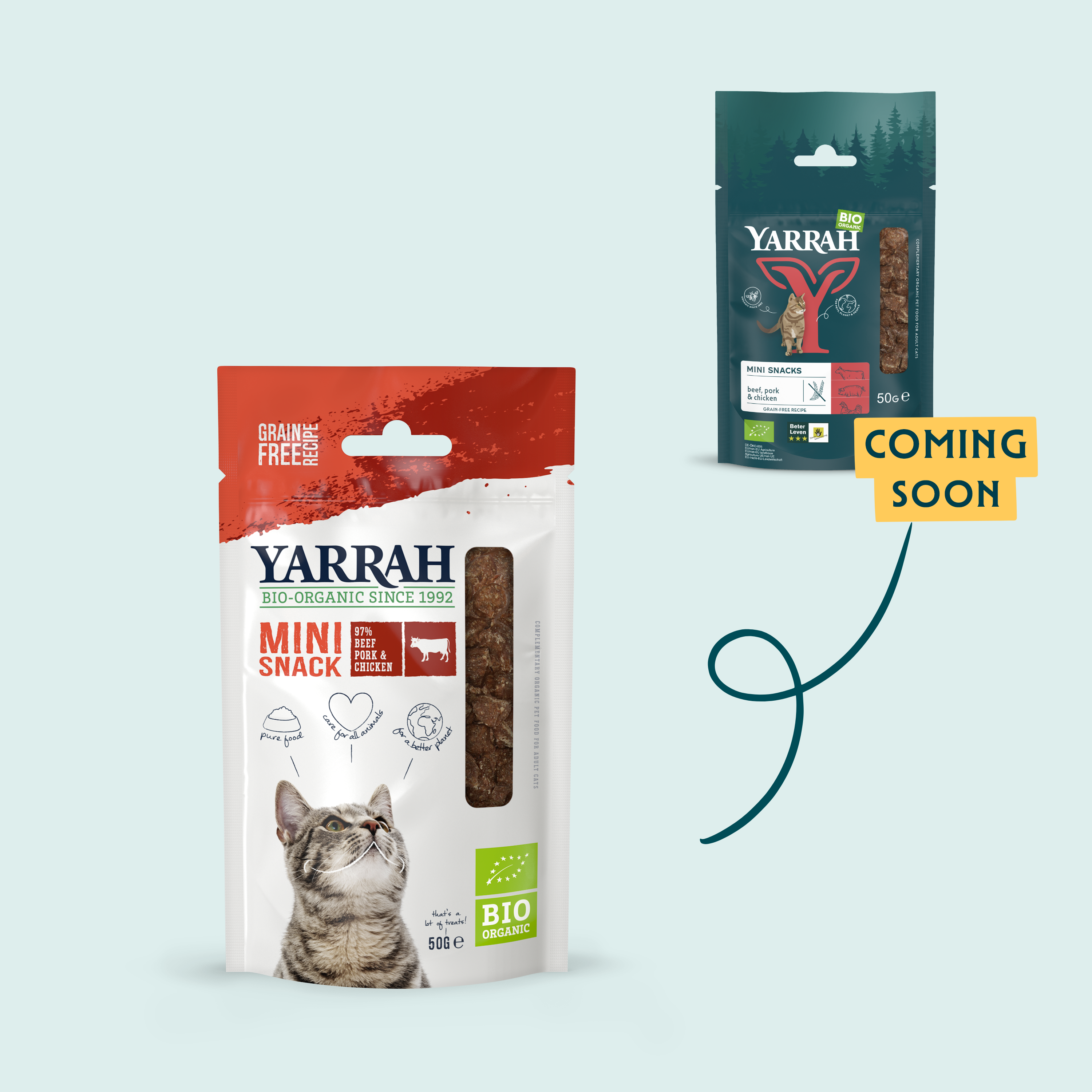 Yarrah - Mini Snack Bio Sans Céréales pour Chat - Image 3