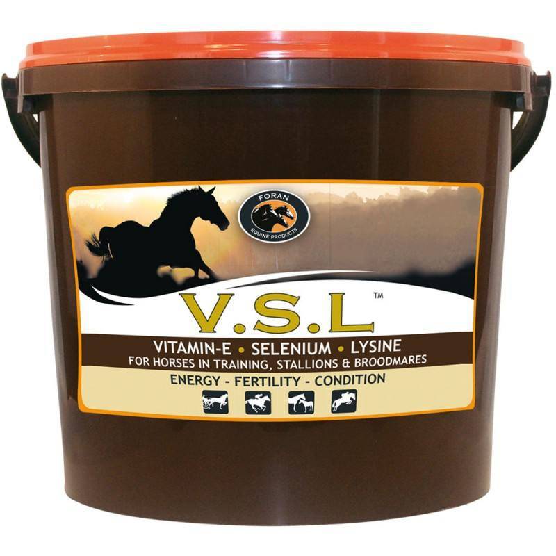 V.S.L poudre - Chevaux sujets aux crampes - 2,5 kg - Foran