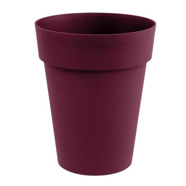 Eda - Eda Pot De Fleur Vase Mi-haut Toscane ø 44 Cm - Volume 50 L - ø 44 X H.53 Cm - Rouge Bourgogne - Image 2
