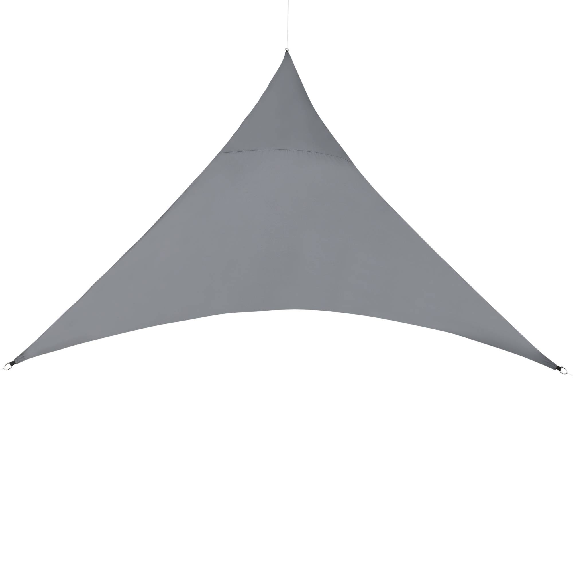 Voile d'Ombrage Patras Triangulaire Gris Foncé 300 x 300 x 300 cm [en.casa] - Image 1