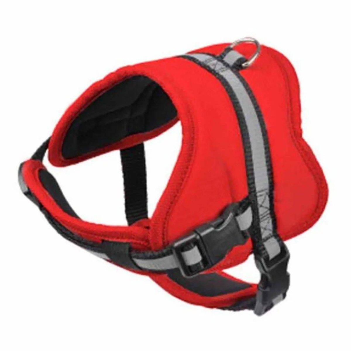 Harnais Réglable Confort "Essentiel" 33-45cm Rouge - Image 1