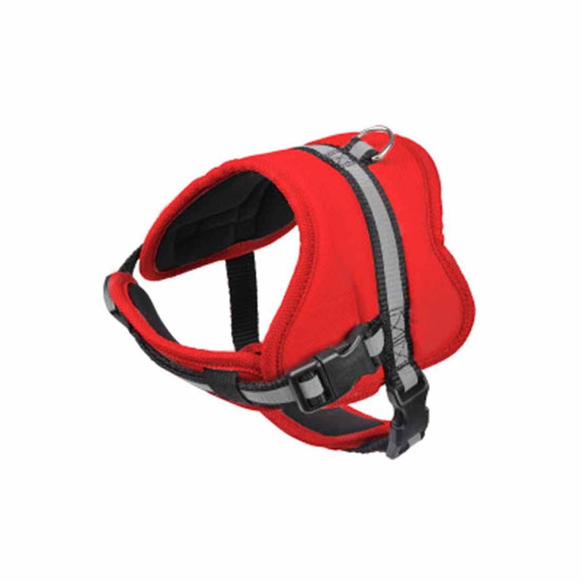 Harnais Réglable Confort "Essentiel" 33-45cm Rouge - Image 2