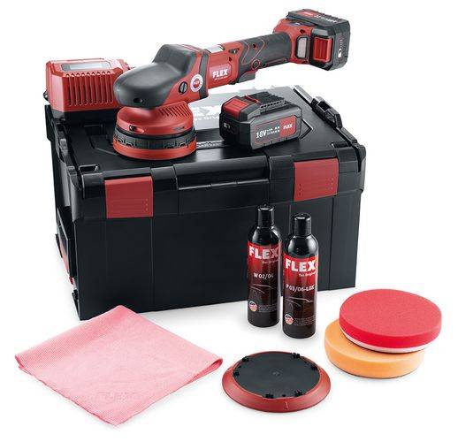Polisseuse excentrique 18V XFE 15 150 18.0-EC/5.0 P-Set C FLEX - 2 batteries + chargeur - en coffret - 461237 - Image 1