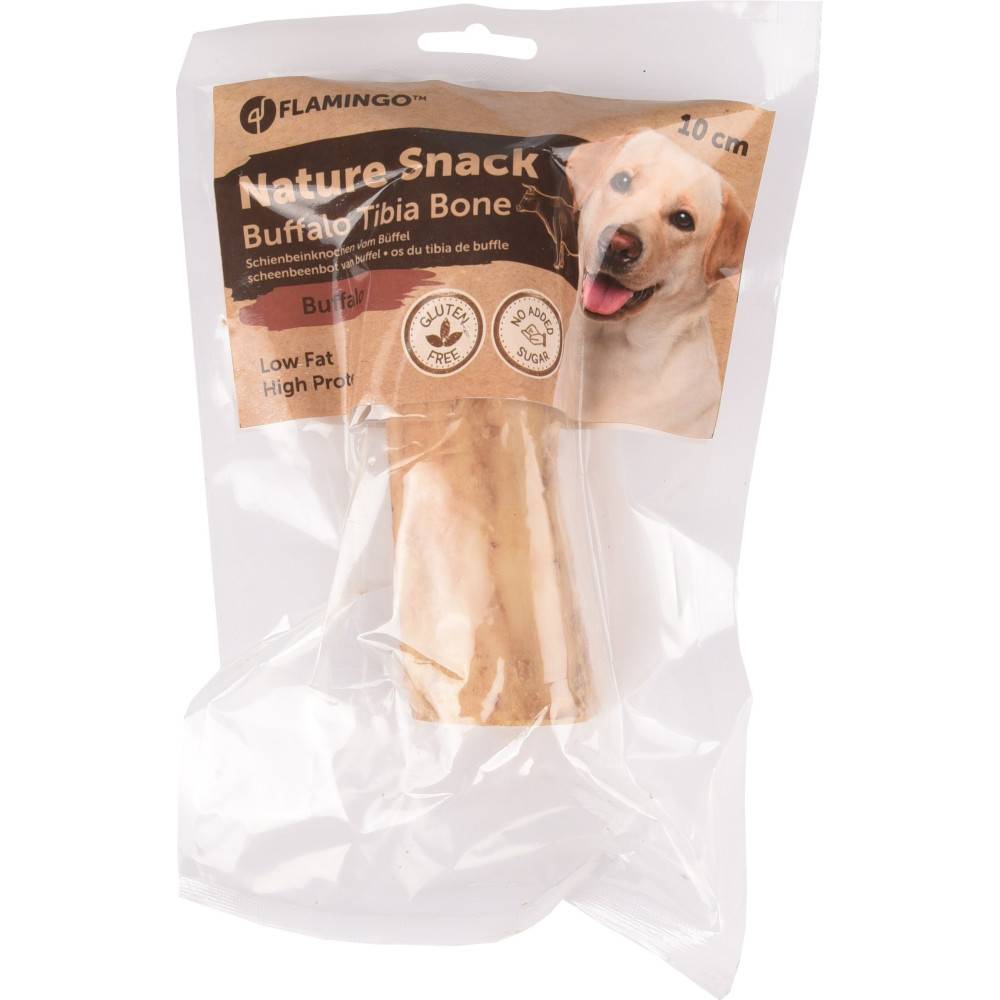 Flamingo - Friandises Nature Os du tibia buffle 120 g pour chien - Image 3