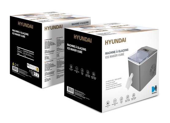 Hyundai - Machine à glaçon 1200w 12kg gris HY-IM2105-001 Hyundai - Image 5