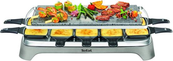 Raclette Tefal Gris 1350 W Pierrade antiadhésive