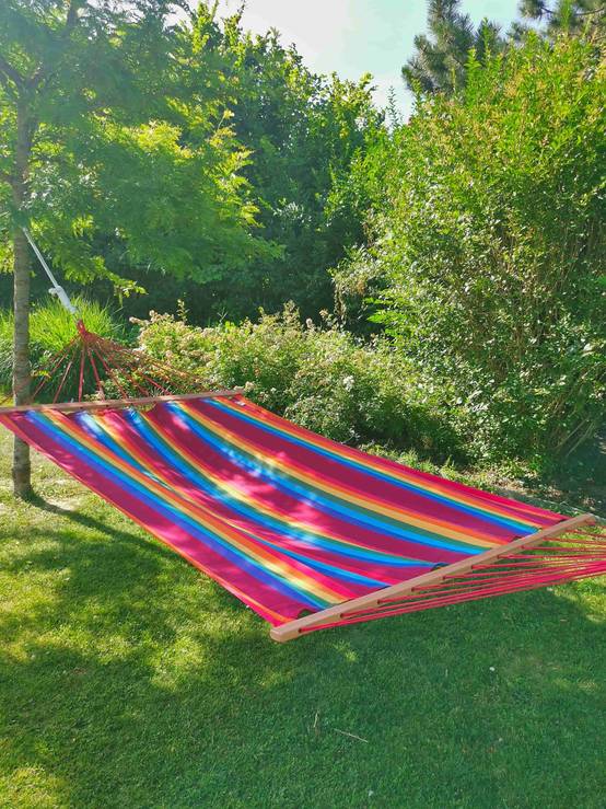 Jobek - Hamac KOUPLE 350x140 cm en Polypropylène Fortaleza certifié FSC 100% JOBEK - Image 2