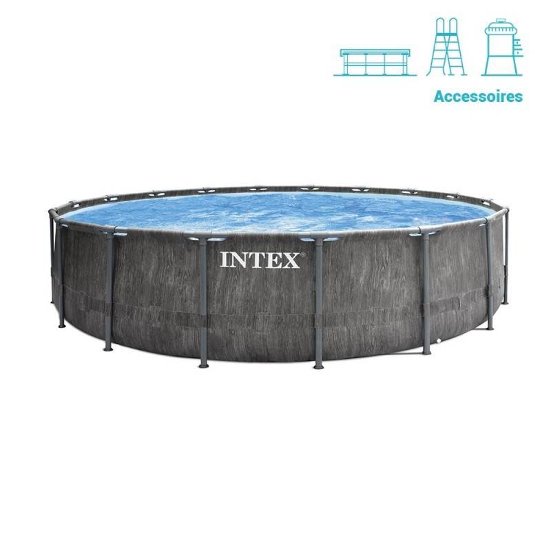 Piscine tubulaire Baltik ronde 5,49 x 1,22 m Intex - Image 3