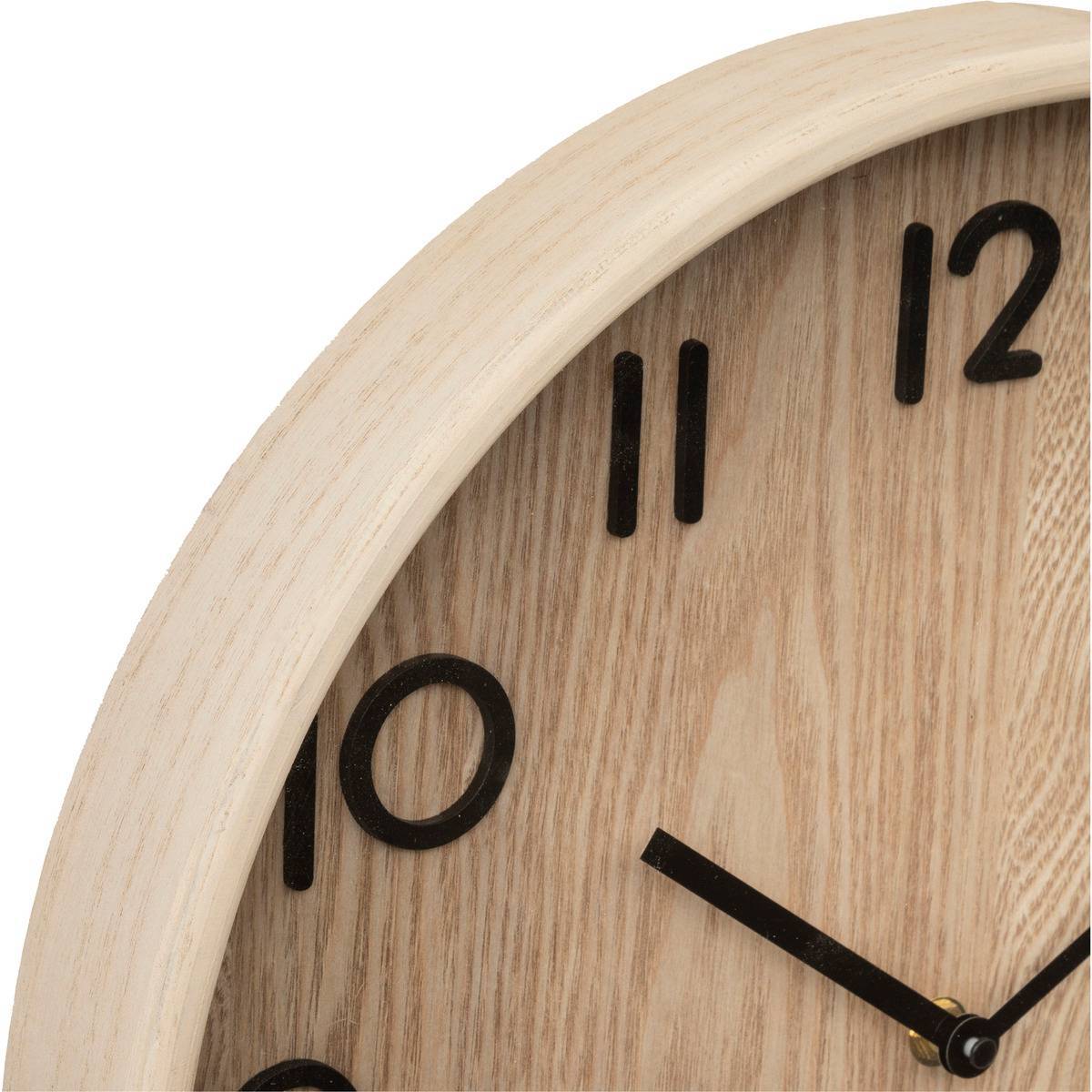 Atmosphera - Horloge "Ivana" beige D38cm - Atmosphera Créateur d'intérieur - Image 4