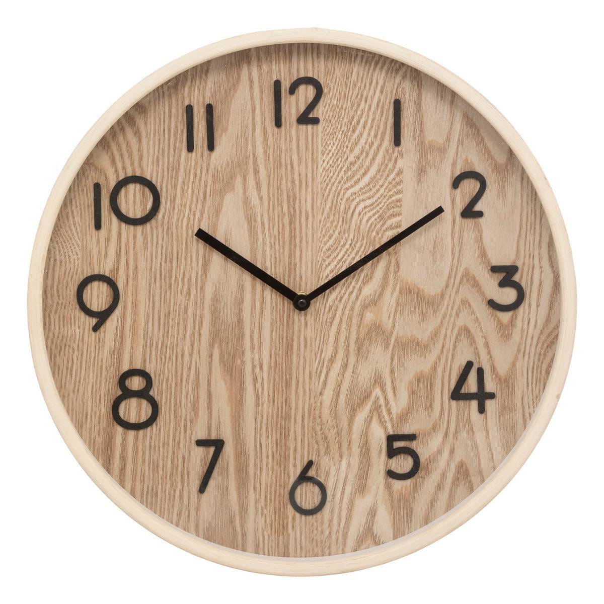 Atmosphera - Horloge "Ivana" beige D38cm - Atmosphera Créateur d'intérieur - Image 2