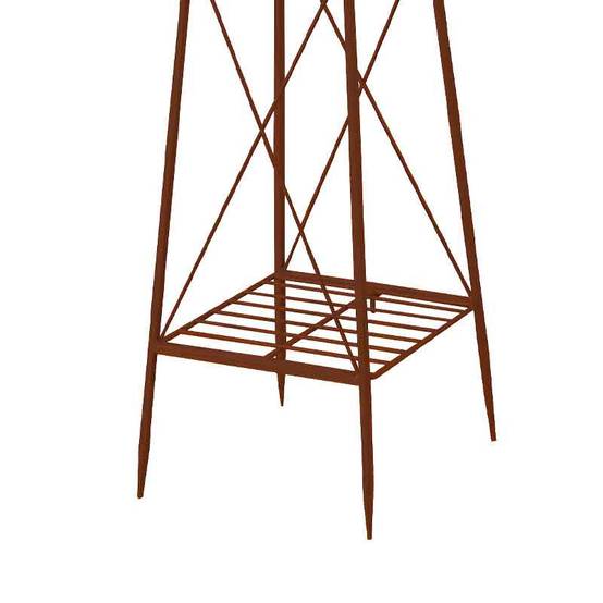 La Grande Prairie - Ensemble 3 moulins rouille 40x41x170cm - Image 4
