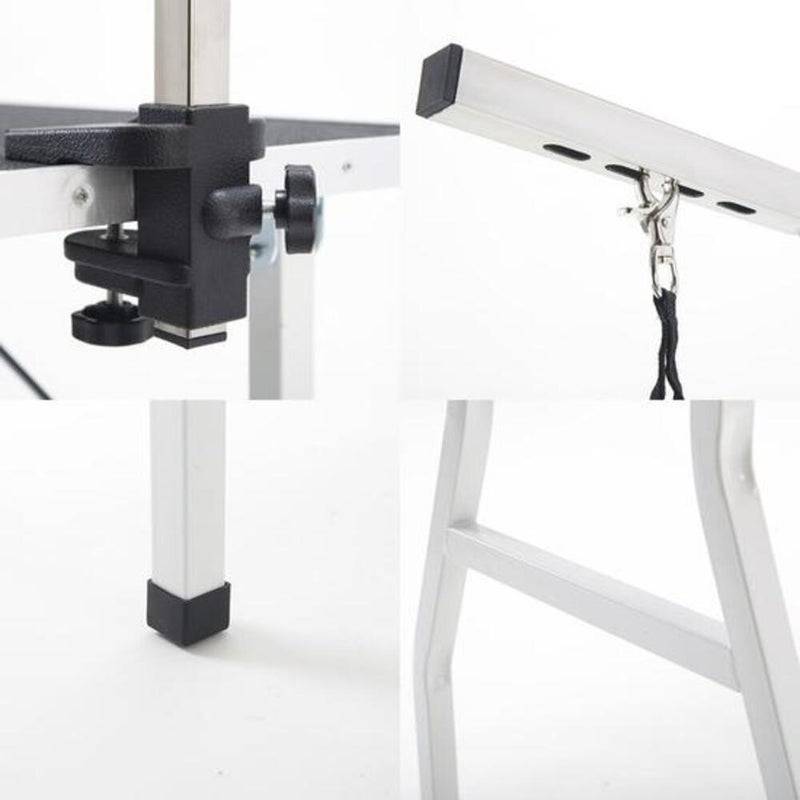 Table de toilettage pliable 90cm en acier pour chien avec potence réglable – ComfortXL Outdoor Living - Image 5