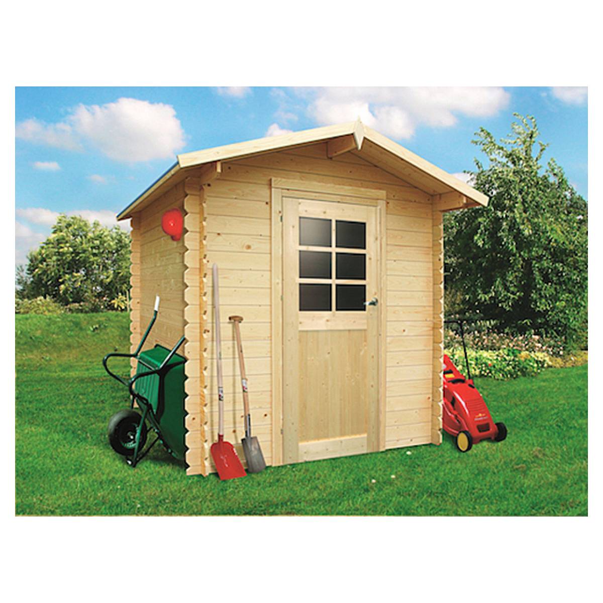 Abri de Jardin SOLID SUPERIA Essen en Bois - 198x198x218cm - Image 1