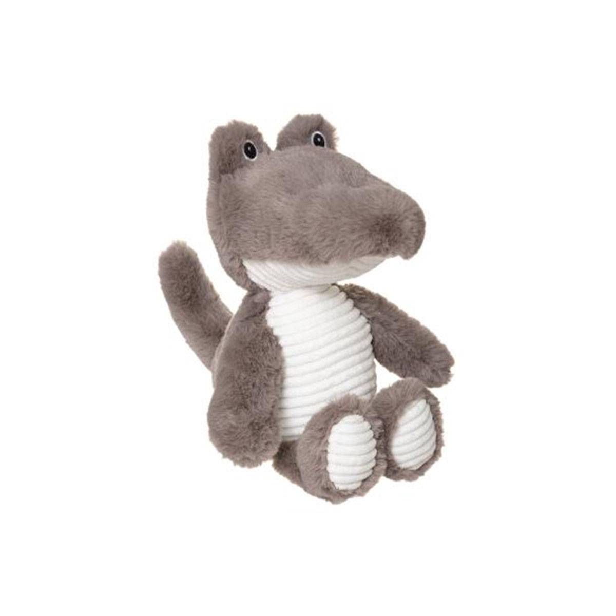 Peluche Enfant Déco "Croco" 30cm Gris - Image 1