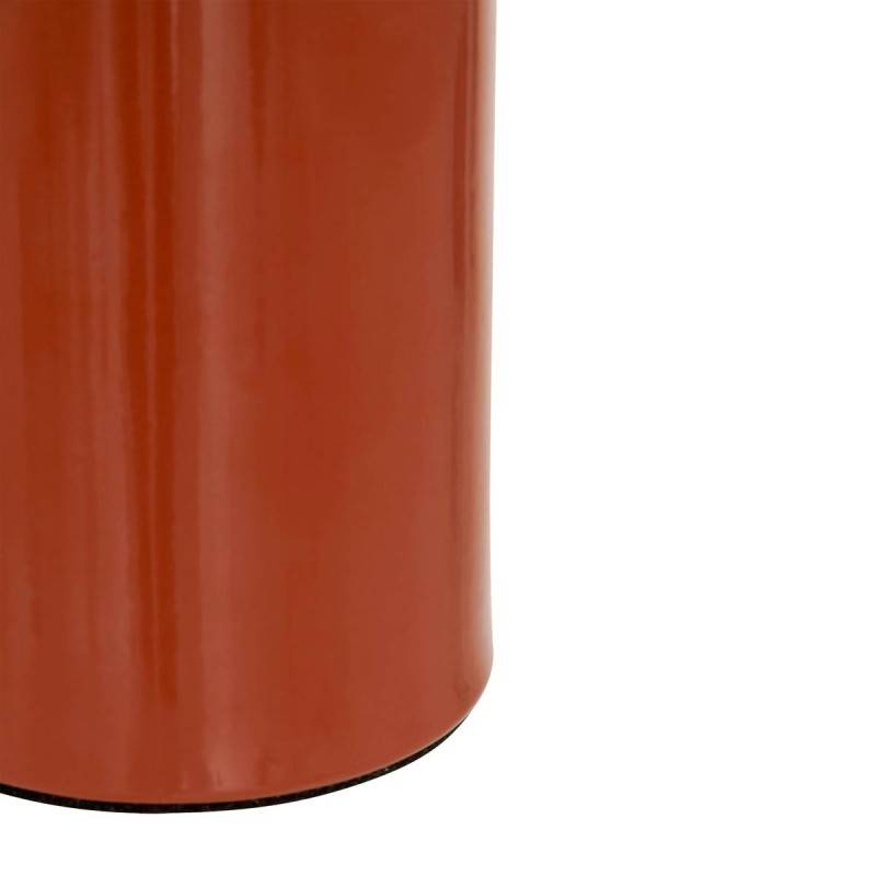 Lampe champignon H24,5 cm Lito métal terracotta Atmosphera - Image 4