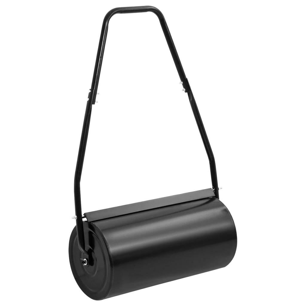Vidaxl - Rouleau à gazon de jardin avec poignée noir 42 L fer et acier vidaXL 154468 - Image 1