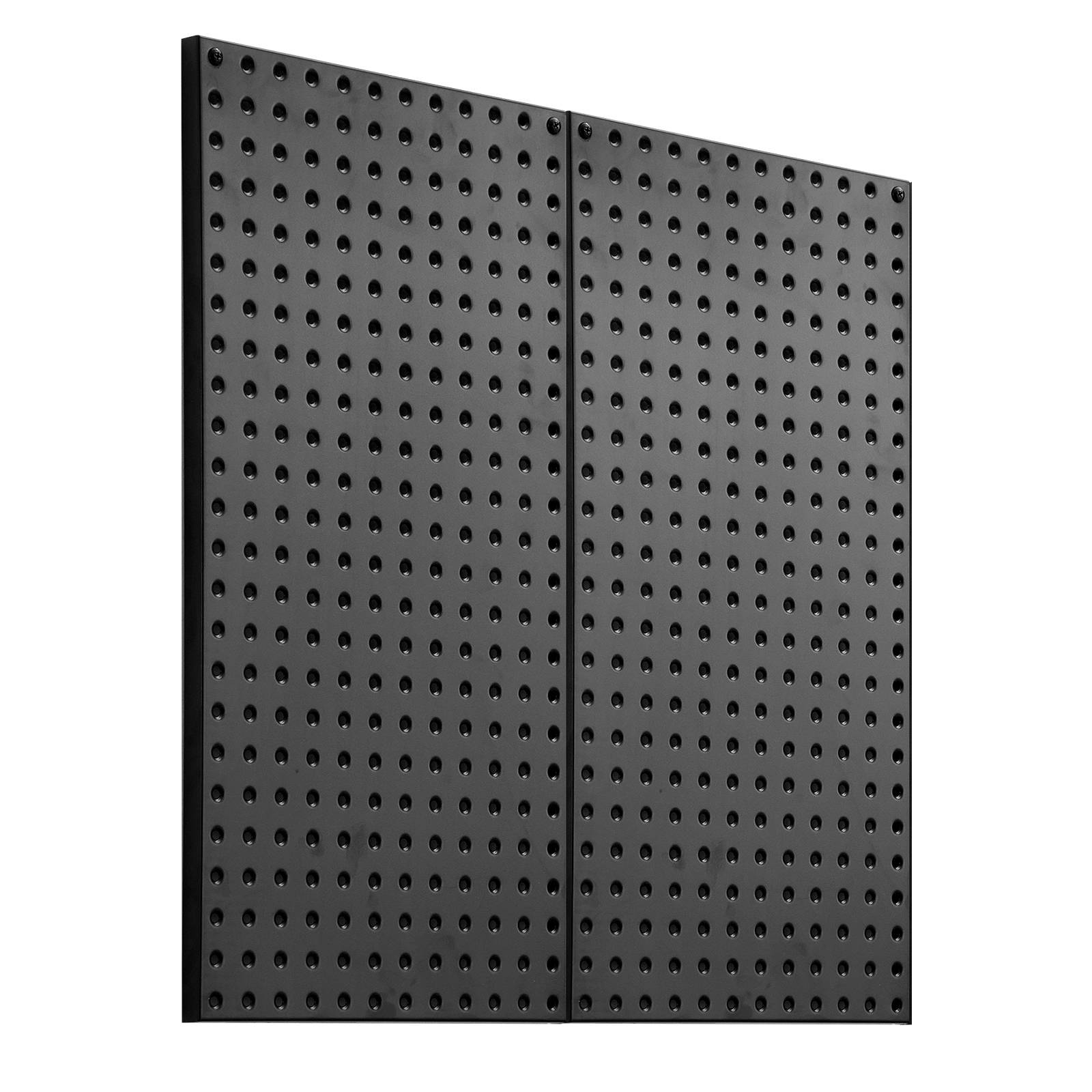 VEVOR Panneau perforé mural 609.6x304.8mm, métal, 2 panneaux, noir. - Image 9