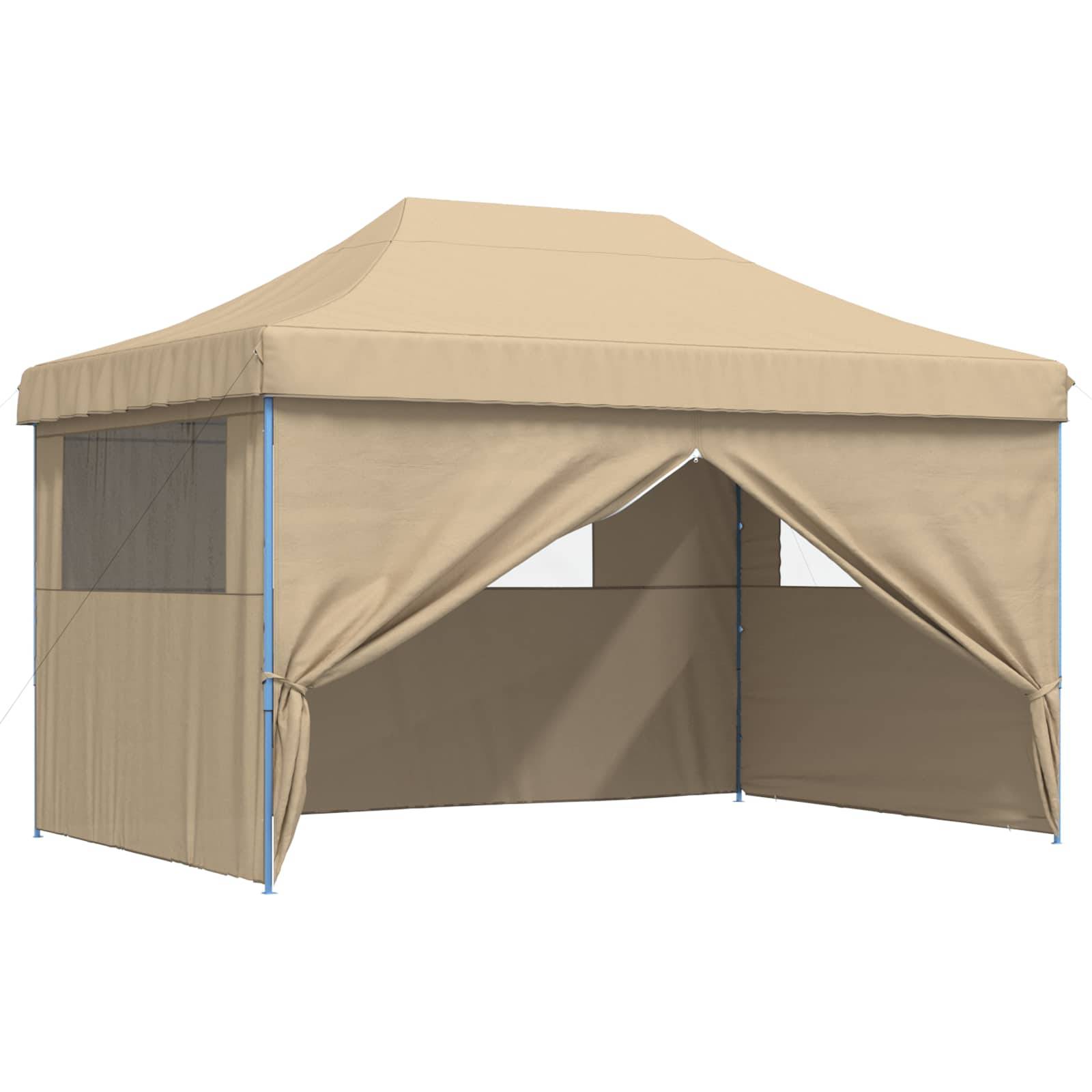 Vidaxl - Tente de réception pliable escamotable avec 4 parois latérales vidaXL 4004975 - Image 9