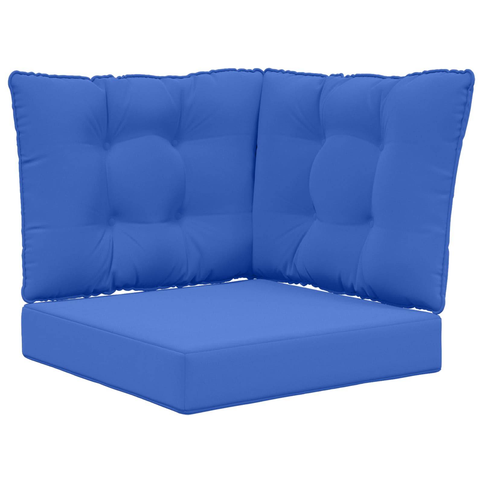 PANGIVO - Coussins de canapé extérieur polyester bleu royal 60 x 40 x 10 cm - PANGIVO - Image 2