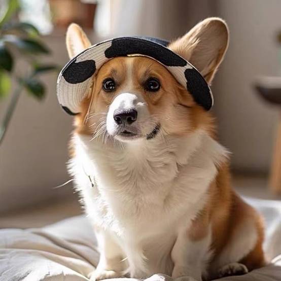 Chapeau de protection solaire pour chien en trois parties DtopbuyAge - Image 5