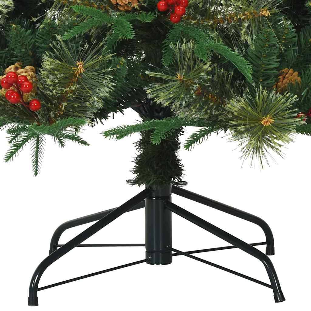 Sapin de Noël | Arbre de Noël Artificiel à Branches Articulées Vert 210 cm Maison Chic - Image 6
