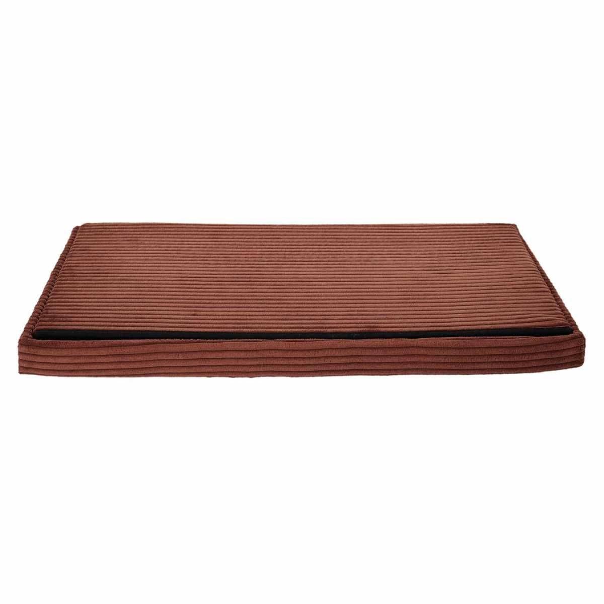 Banc Coffre Pliable Côtelé Terracotta 76x38 cm - AMORY - Image 7