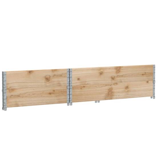 Carré potager surélevé Bois de Pin Massif pour Jardin Balcon Pliable 120x80x41 cm - ComfortXL Outdoor Living - Image 6
