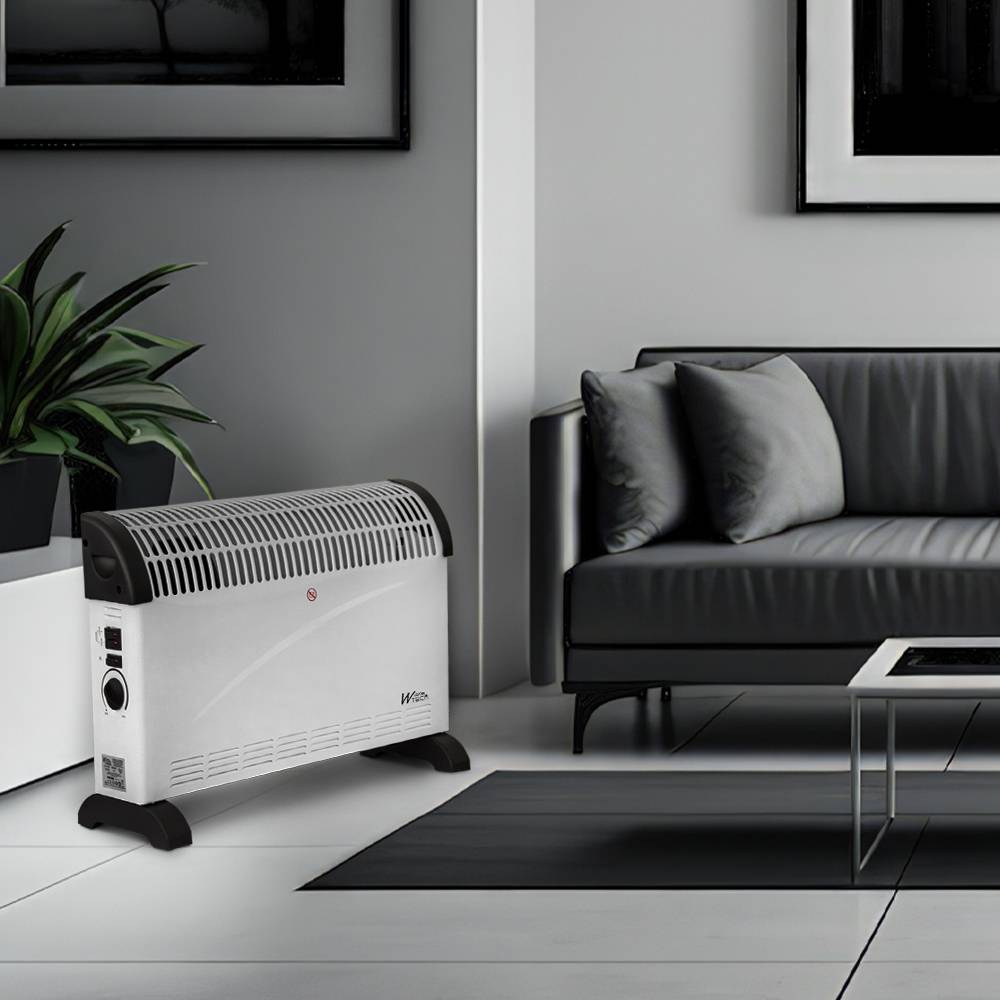 Chauffage mobile 2000W - 3 positions de chauffe - Avec Thermostat - Warm Tech - Image 5