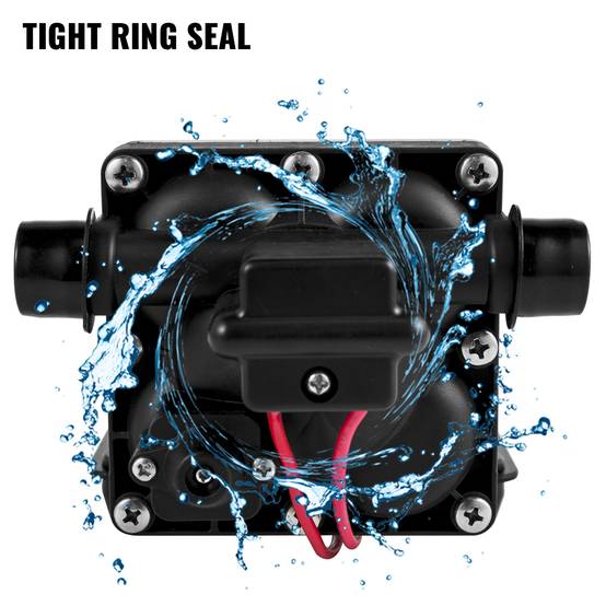 VEVOR Pompe à eau lavage 12V diaphragme 55 Psi, amorçage auto, camping-car/marine/auto. - Image 6