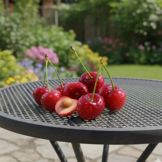Cerisier nain Chérie Cherry - Nains de jardins® - Bon rendement - Pot de 4.5L - 30/60 cm - De 1,50 m à 2,00 m - Image 3