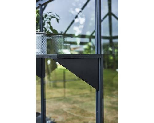 Juliana - Équerres pour étagère -25 cm 3 pcs. - noir - Image 2
