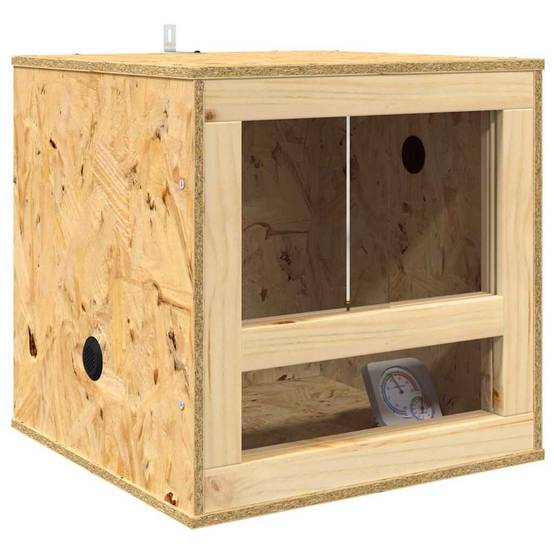 Vidaxl - Terrarium Marron 40 x 40 x 40 cm OSB vidaXL 876727 - Image 2