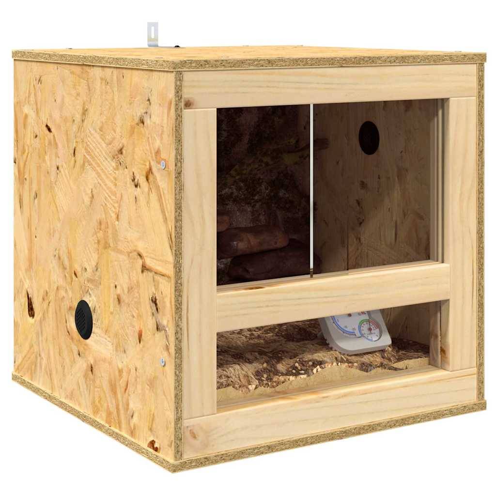 Vidaxl - Terrarium Marron 40 x 40 x 40 cm OSB vidaXL 876727 - Image 4