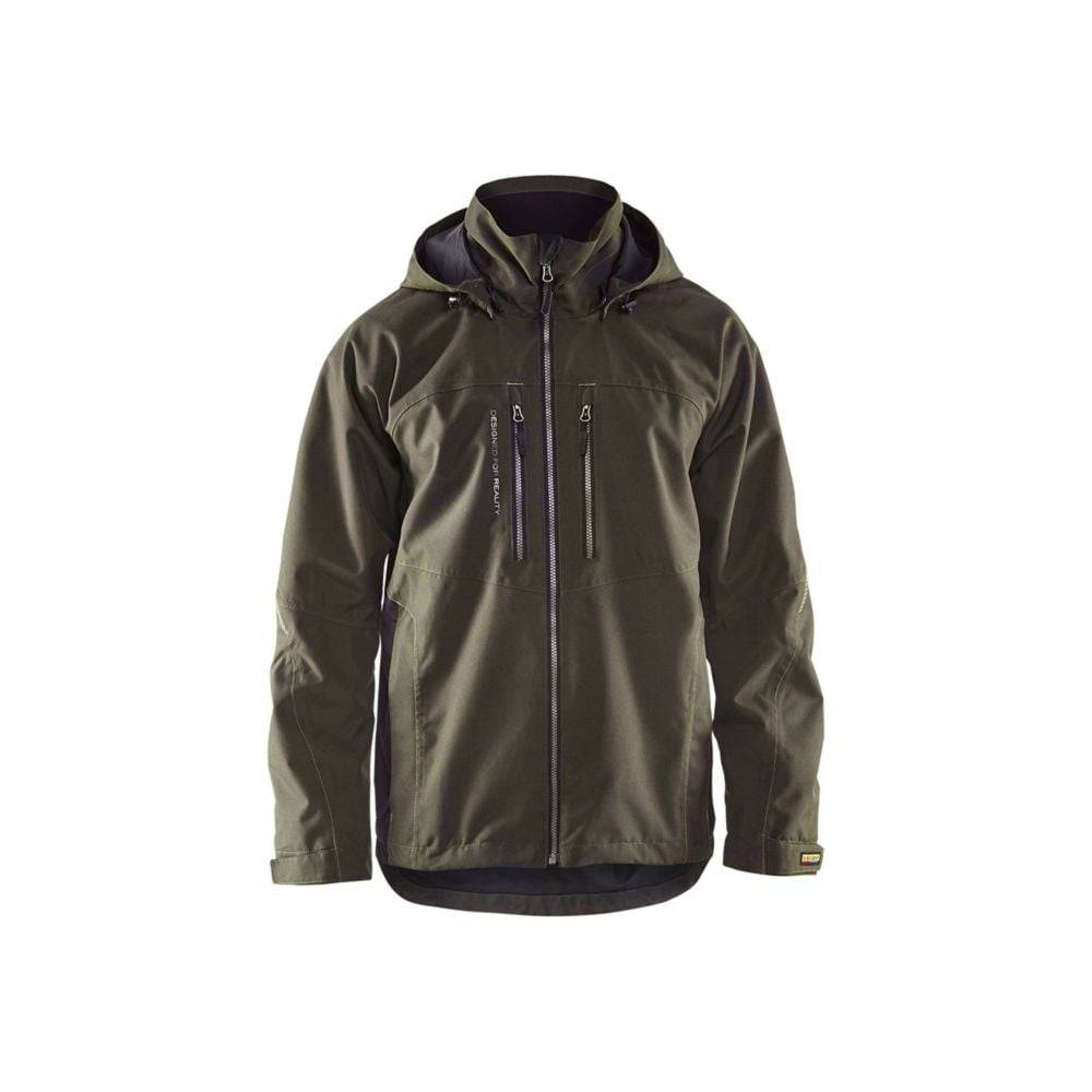 Veste imperméable hiver Blaklader Technique doublée Vert Olive / Noir M - Image 1