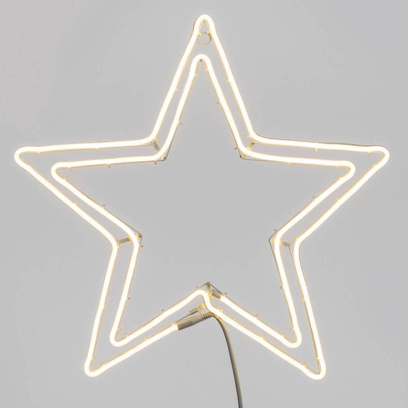 Lotti - Etoile lumineuse double 60CM 480 LED blanc chaud tube néon extérieur Lotti - Image 1