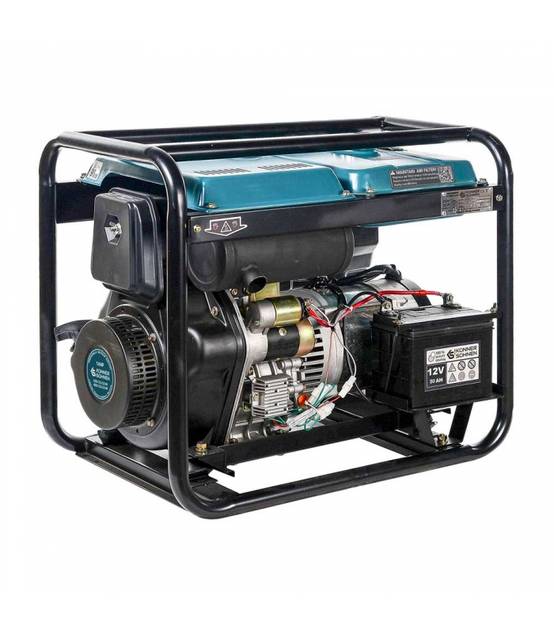 Générateur diesel moteur 456cc commutateur 230/400V 6,5kW"Könner & Söhnen" KS 8100HDE-1/3 ATSR - Image 4