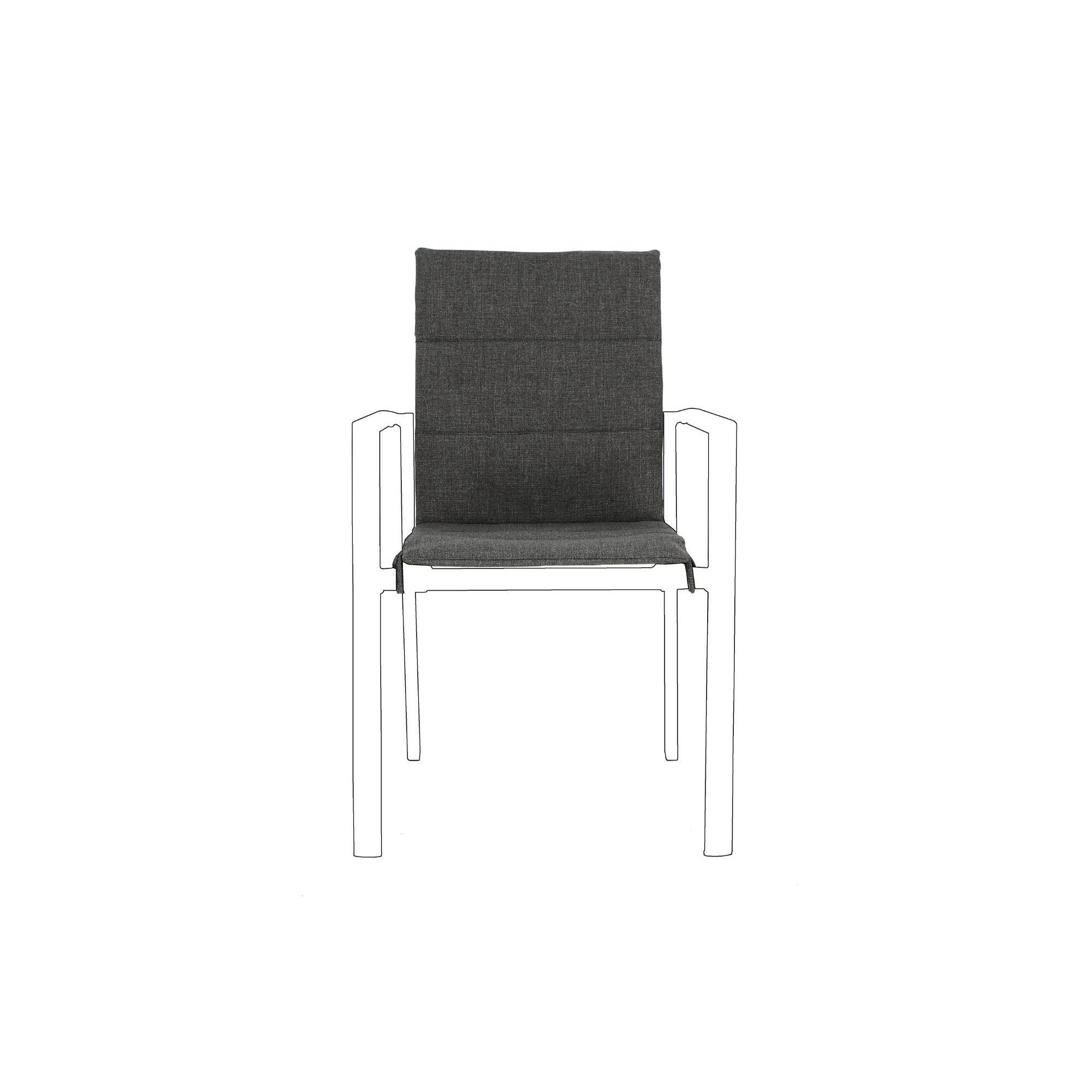 Autre - Coussins pour chaise de jardin en toile (lot de 4) - CASSIS - Image 5