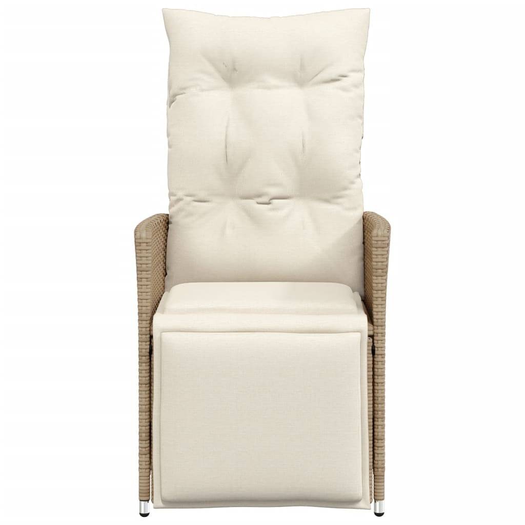 Prolenta Premium - Chaises de jardin rotin beige 56 x 59 x 92 cm - Prolenta premium p365.5 - Image 4
