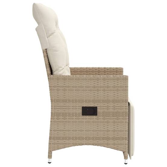 Prolenta Premium - Chaises de jardin rotin beige 56 x 59 x 92 cm - Prolenta premium p365.5 - Image 5