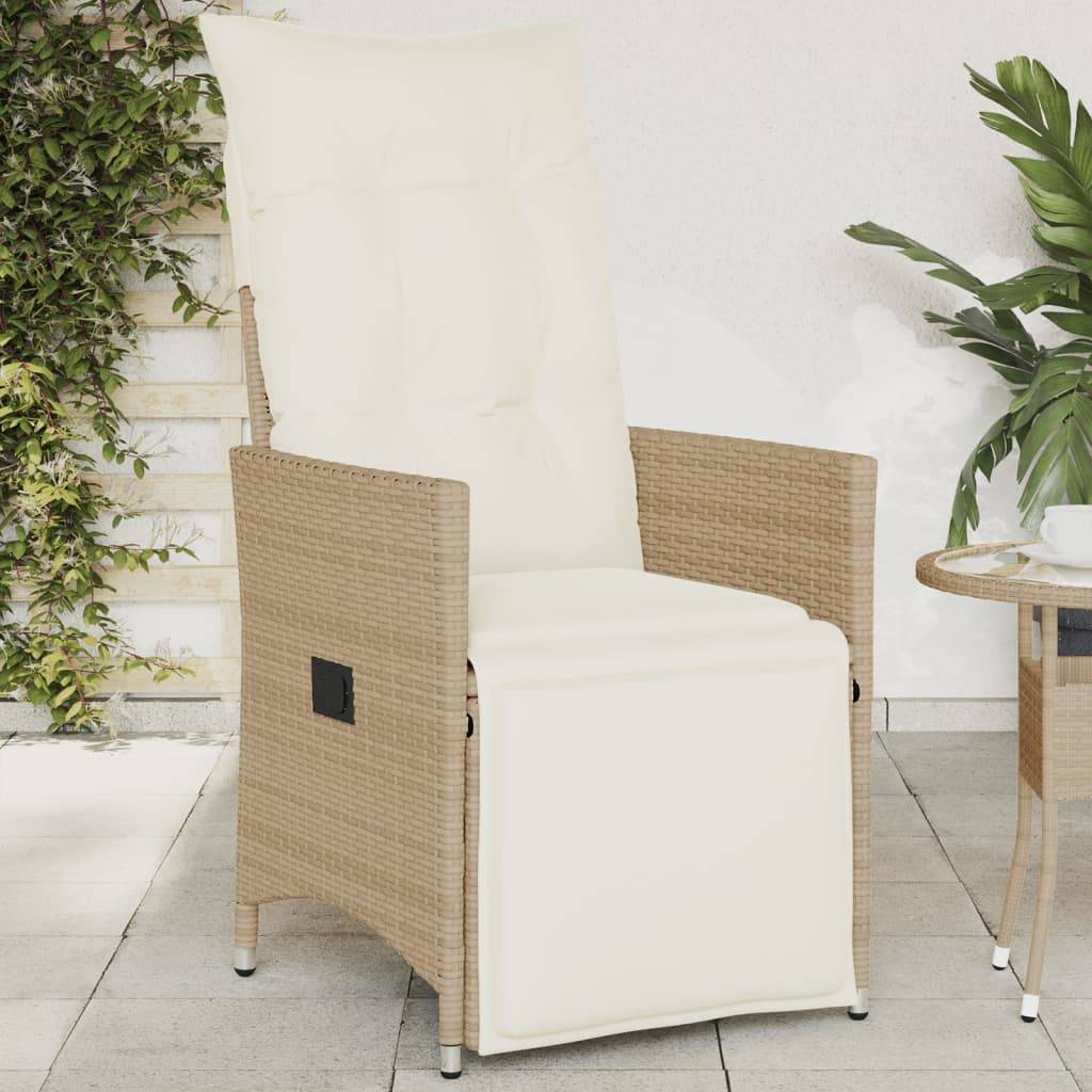 Prolenta Premium - Chaises de jardin rotin beige 56 x 59 x 92 cm - Prolenta premium p365.5 - Image 2